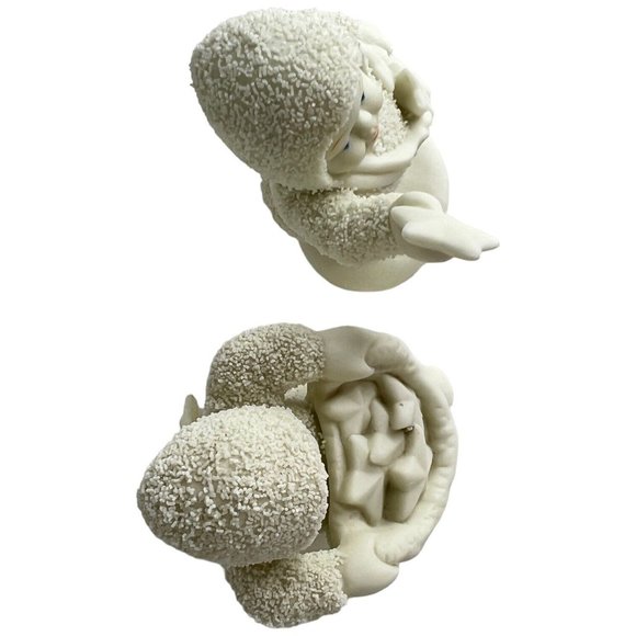 Dept 56 Winter Tales of The Snowbabies With Hug And Kisses 2 Piece Figurine Box - Picture 11 of 16